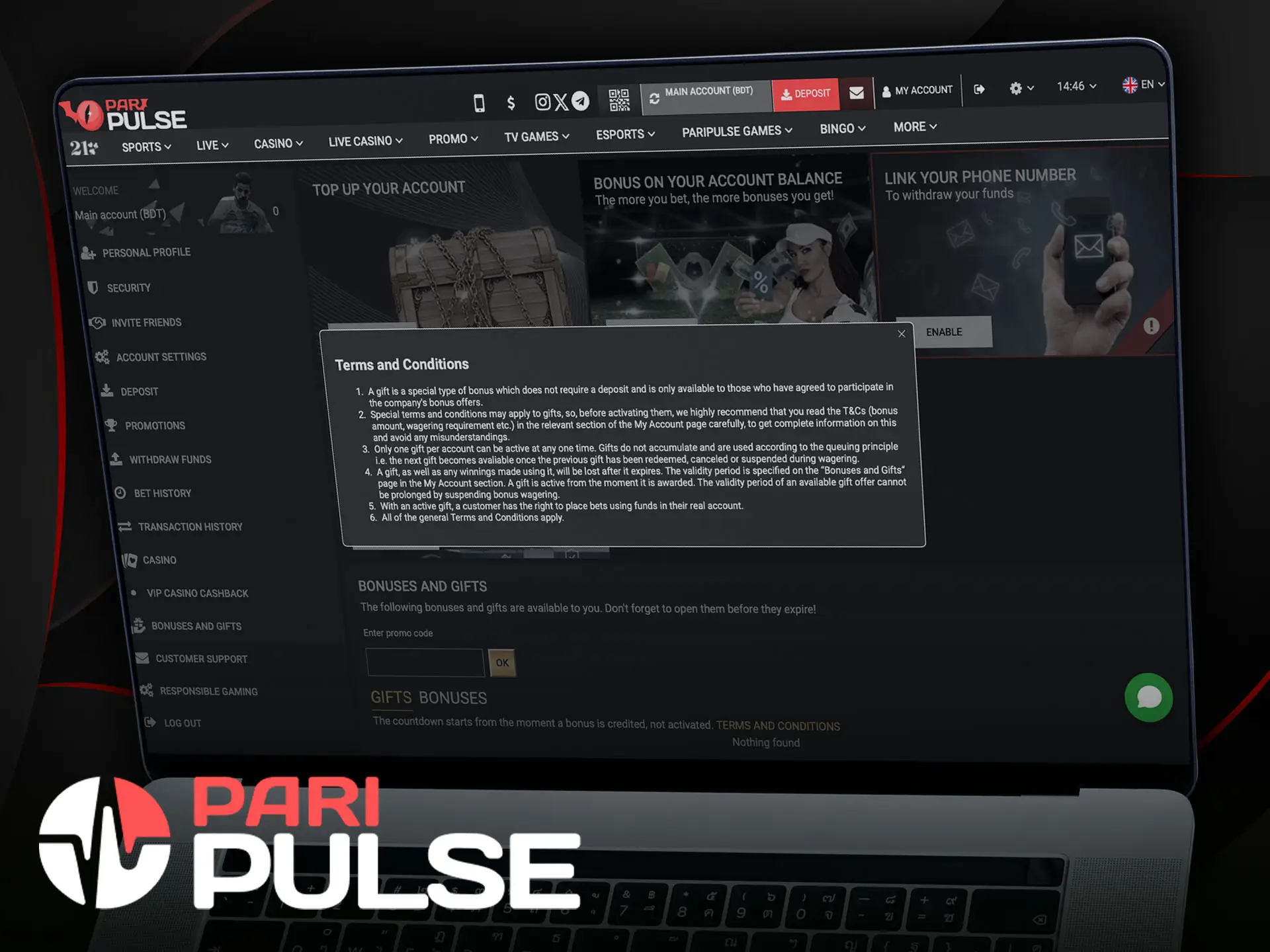 Read the terms and conditions and rules for using PariPulse promo codes.